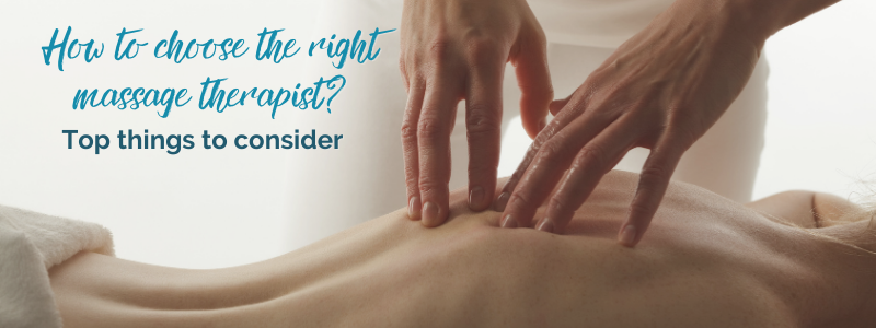 Finding the right therapeutic massage near me